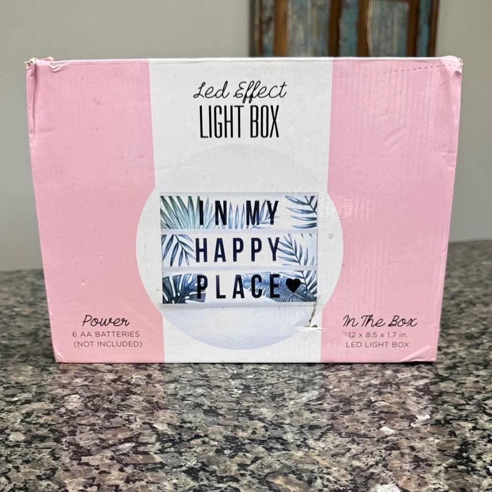 LED Effect Light Box NWT - Picture 1 of 5